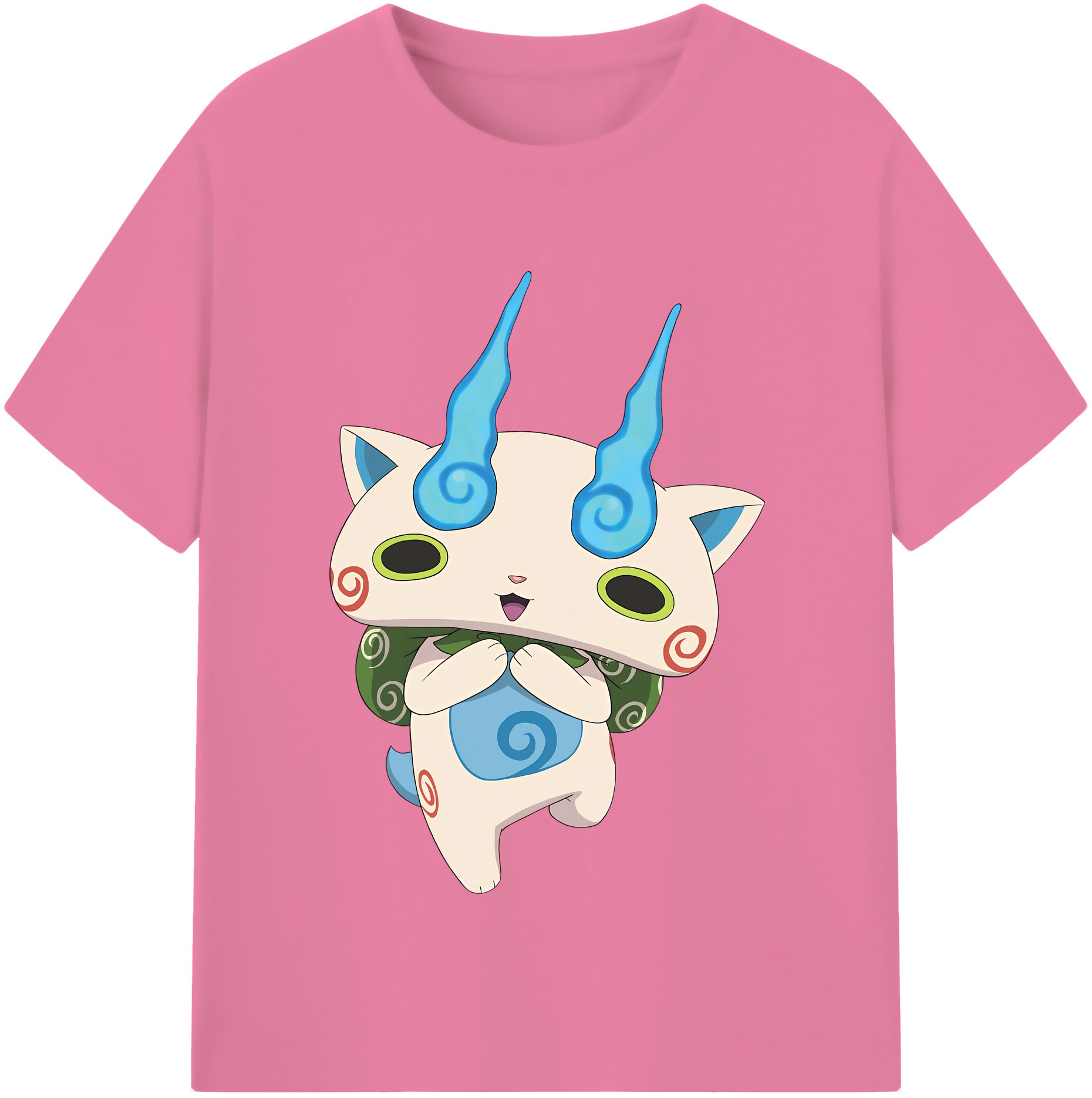 （画像用） 妖怪ウォッチ Yo-kai Watch 綿100％半袖Tシャツ（フロントプリント）
